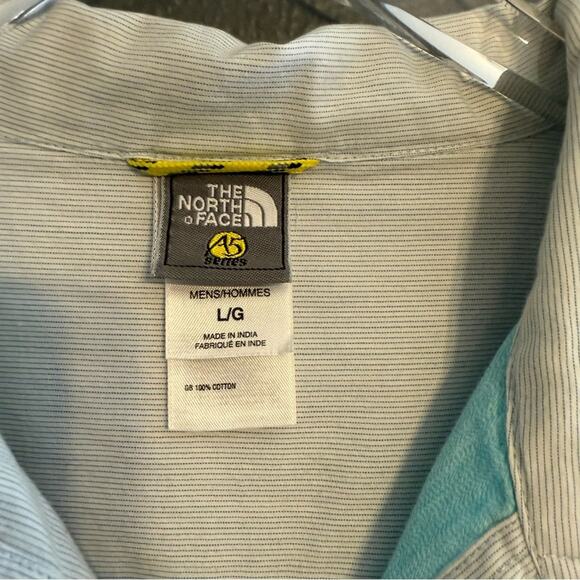 North Face A5 Series Short Sleeve Button Down Size L - Picture 3 of 5